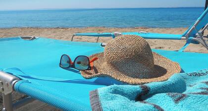 Elena's beach front apartment Gerakini