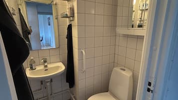 Serviettes fournies, savon, papier toilette