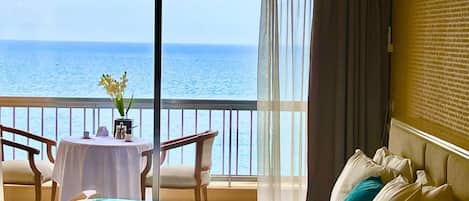 Comfort Studio, Sea View | Balcony view