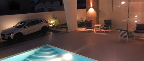 Alberca al aire libre