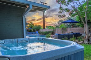 Idromassaggio all'aperto