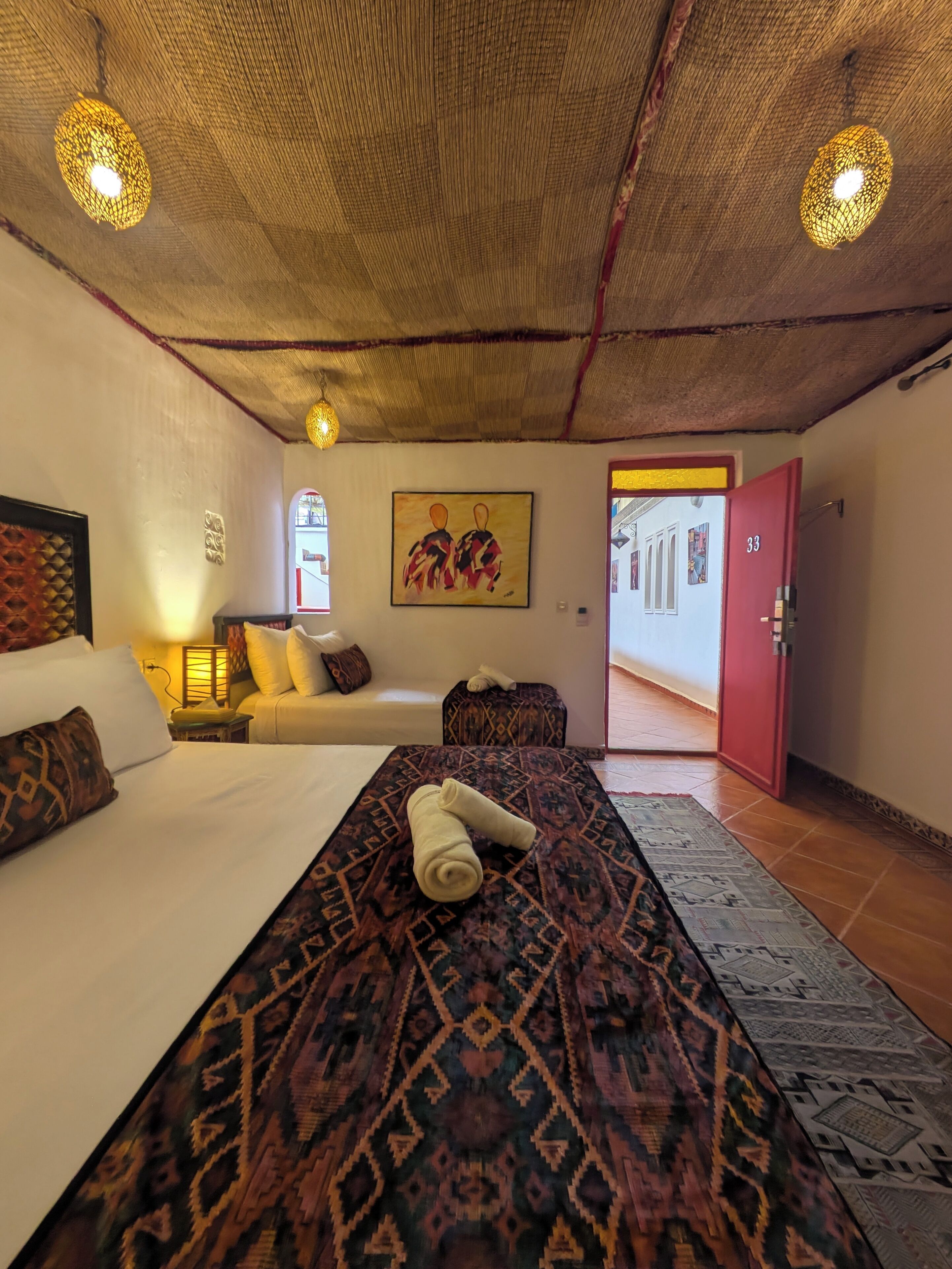 Design-Dreibettzimmer | Ausblick vom Zimmer