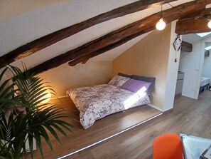 1 Schlafzimmer, Bügeleisen/Bügelbrett, kostenloses WLAN, Bettwäsche