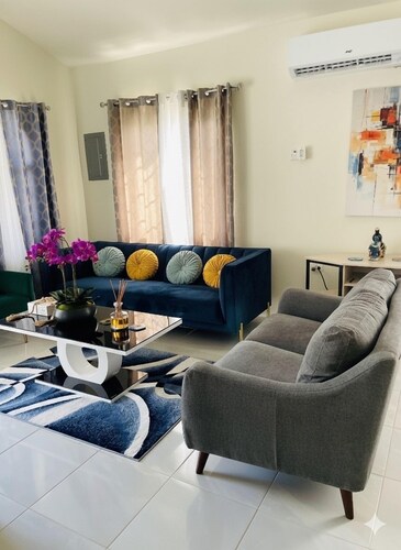
2-bed, 2-bath house near beaches & local vibes. Gated community