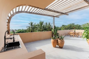 Rooftop terrace