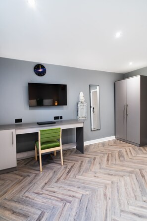 Desk, iron/ironing board, free WiFi