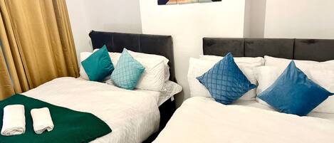 2 habitaciones, wifi gratis y ropa de cama