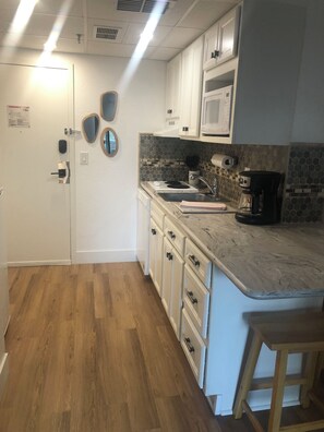 Microwave, oven, dishwasher