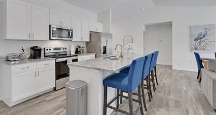 2 New, Stunning homes with Heated Saltwater Pools and Piers!