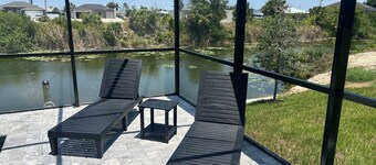2 New, Stunning homes with Heated Saltwater Pools and Piers!