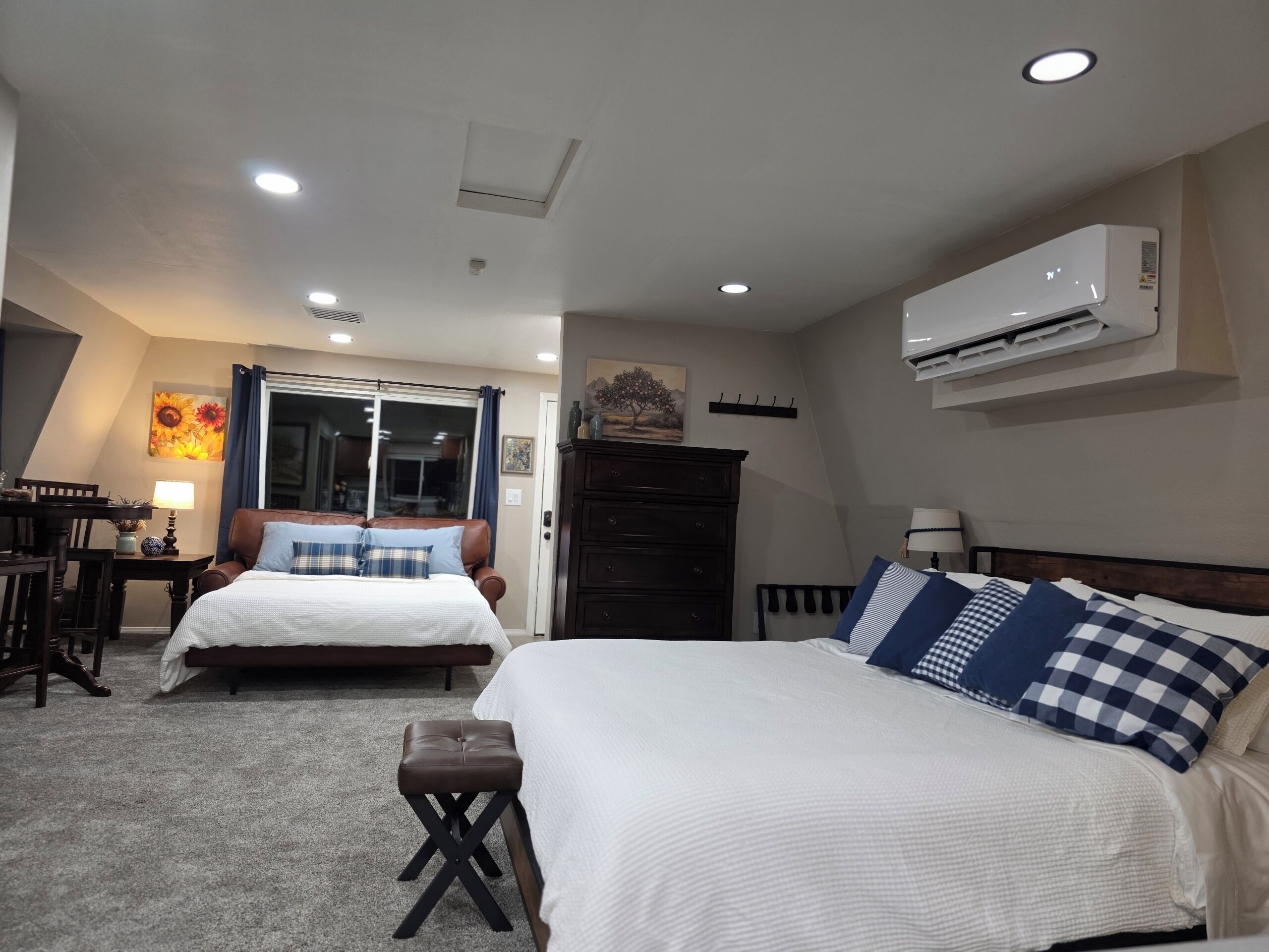 1 bedroom, iron/ironing board, travel crib, free WiFi