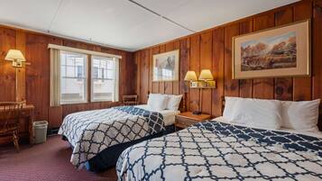 1 bedroom, desk, WiFi, bed sheets