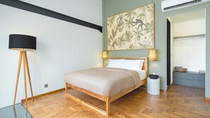 Villa, Pool View | Laptop workspace, bed sheets - Nala Villas by Villa Finder (Pecatu)
