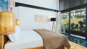 Villa, 1 Bedroom, Pool View | View from room