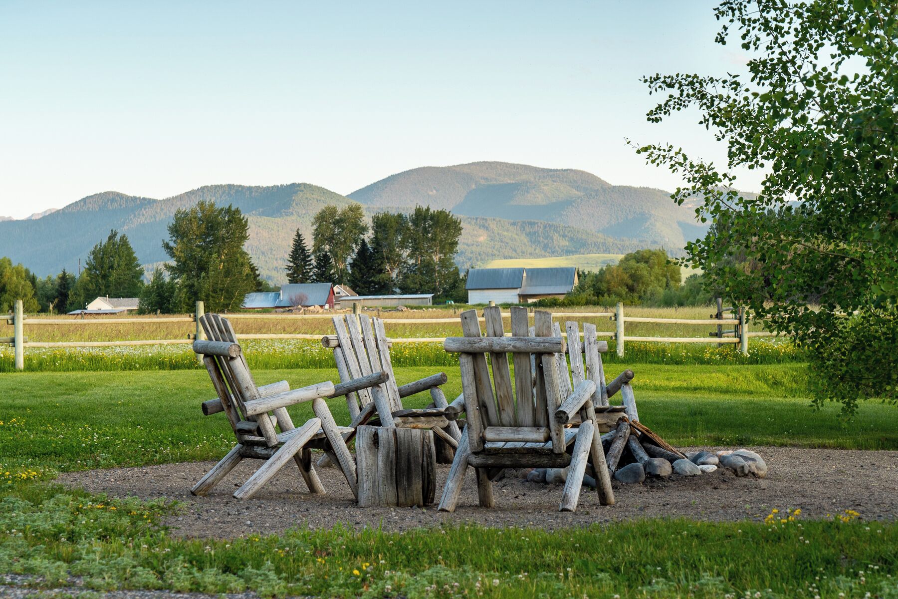 Enceinte de l’hébergement