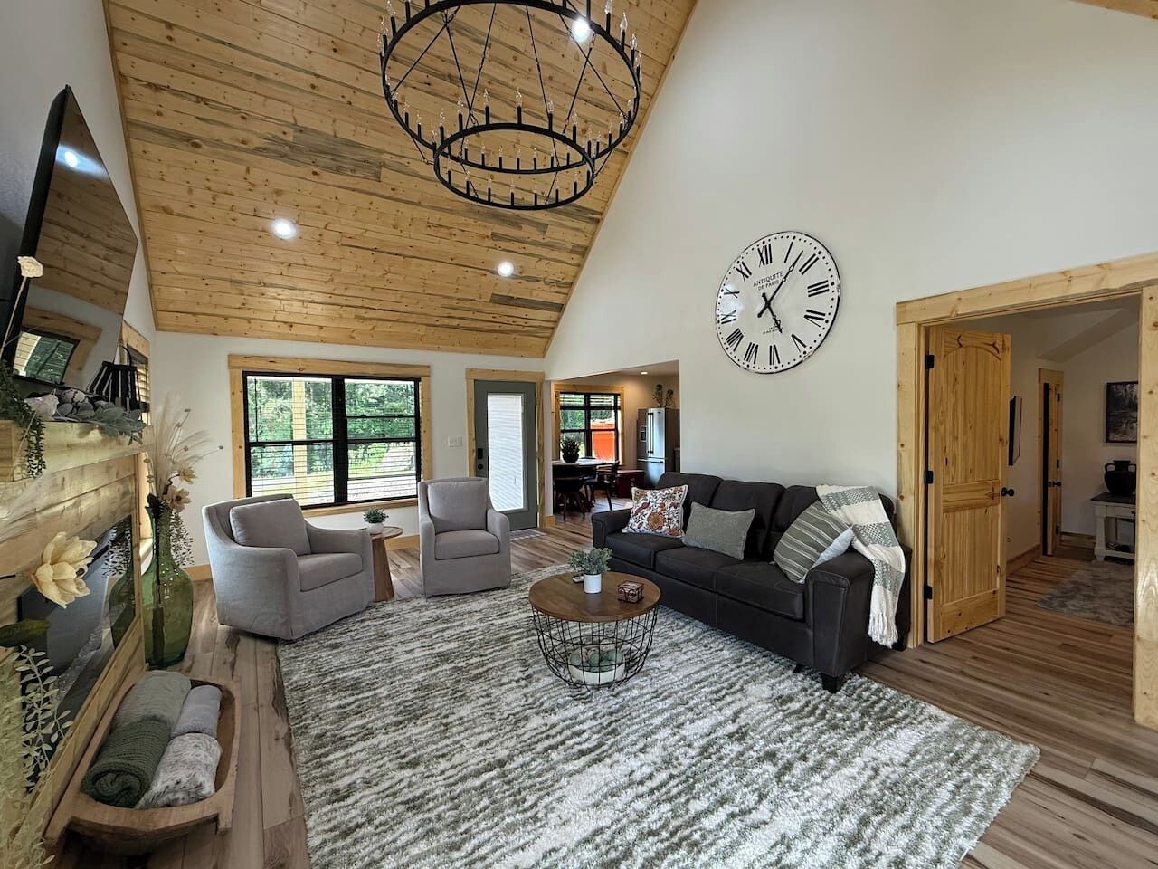 Televisor intel·ligent i llar de foc 