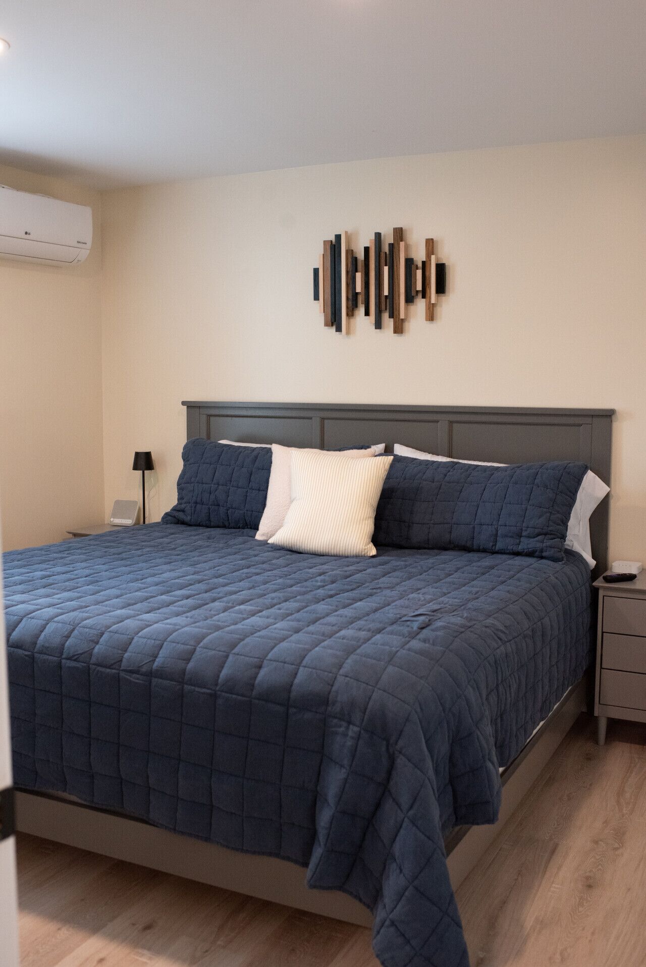 2 bedrooms, iron/ironing board, travel crib, free WiFi