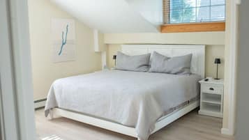 2 makuuhuonetta, silitysrauta/-lauta, vauvan matkasänky, ilmainen Wi-Fi