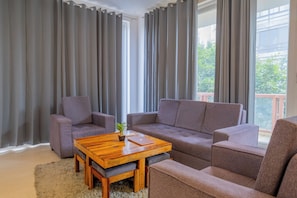 Studio, City View | Living area - Housr Sector 27 Supermart 1 Gurgaon (Gurugram)