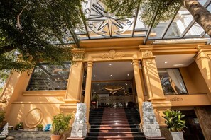 Voorkant van accommodatie