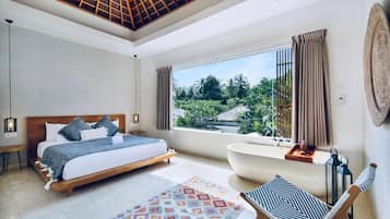 Vila, patio | Minibar, brankas, dan ruang kerja ramah laptop