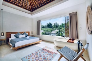 Villa, patio | Minibar, espacio para trabajar con un portátil, wifi gratis