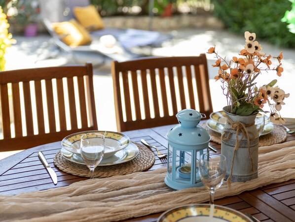 Restauration en plein air