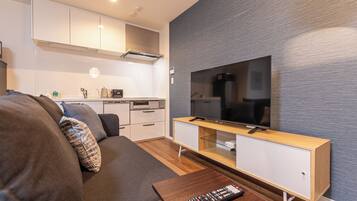 Elite Villa | Living area | Flat-screen TV