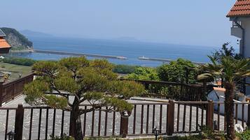Studio, Balcony, Ocean View | Terrace/patio