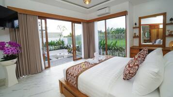 Deluxe Villa, 1 Bedroom, Private Pool | Soundproofing, free WiFi
