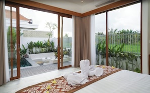 Villa Deluxe - 1 sovrum - privat pool | Ljudisolering och gratis wi-fi