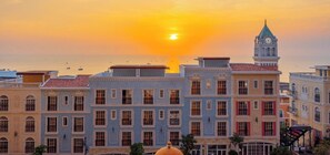 Apartamento standard, 1 cama King, para não fumantes, vista para o mar | Vista da sacada