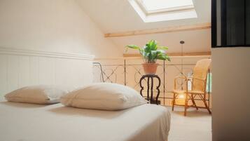 1 chambre, fer et planche à repasser, Wi-Fi, draps fournis