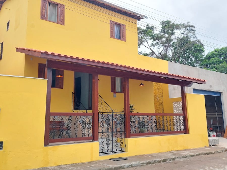 Fachada da propriedade