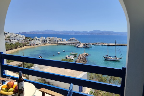 Deluxe Twin kamer, balkon, uitzicht op zee | Uitzicht op strand/zee