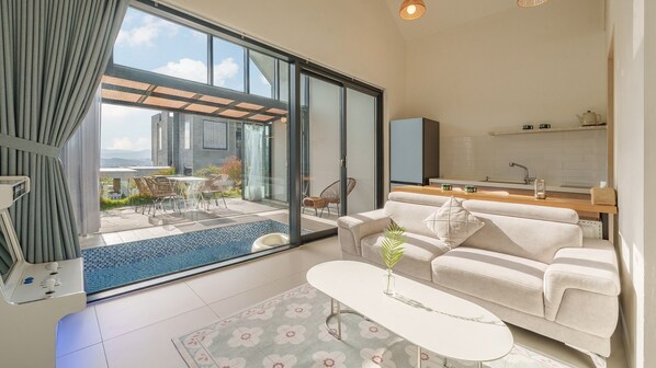 ベーシック ルーム 1 ベッドルーム (Rose Room 102 (Duplex )) | 1 室のベッドルーム、WiFi (無料)