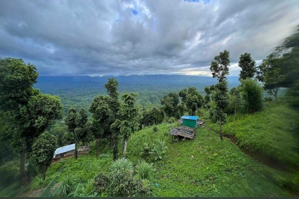 Cottage Luxe, vue colline