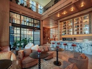 Lobby sitting area - One Sharq Boutique Hotel (Kuwait City)