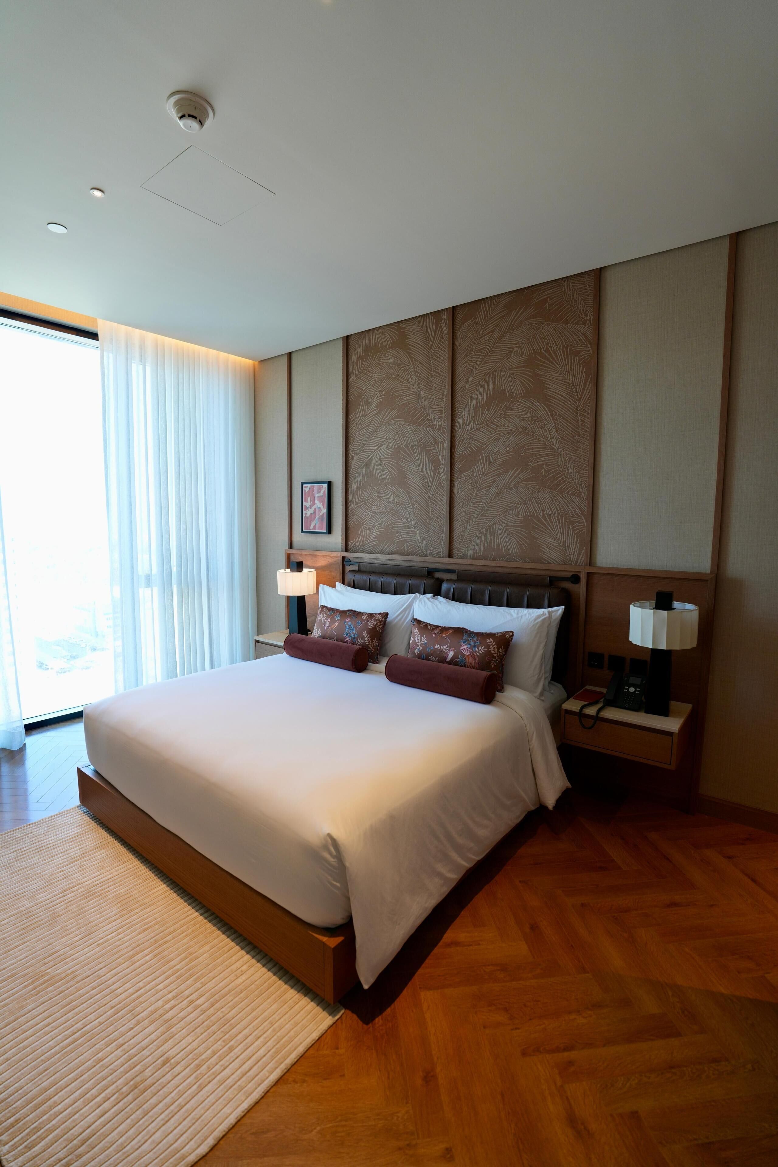 Suíte estúdio família, 2 quartos, vista para o mar | Frigobar, cofres nos quartos, cortinas blackout, quartos à prova de som