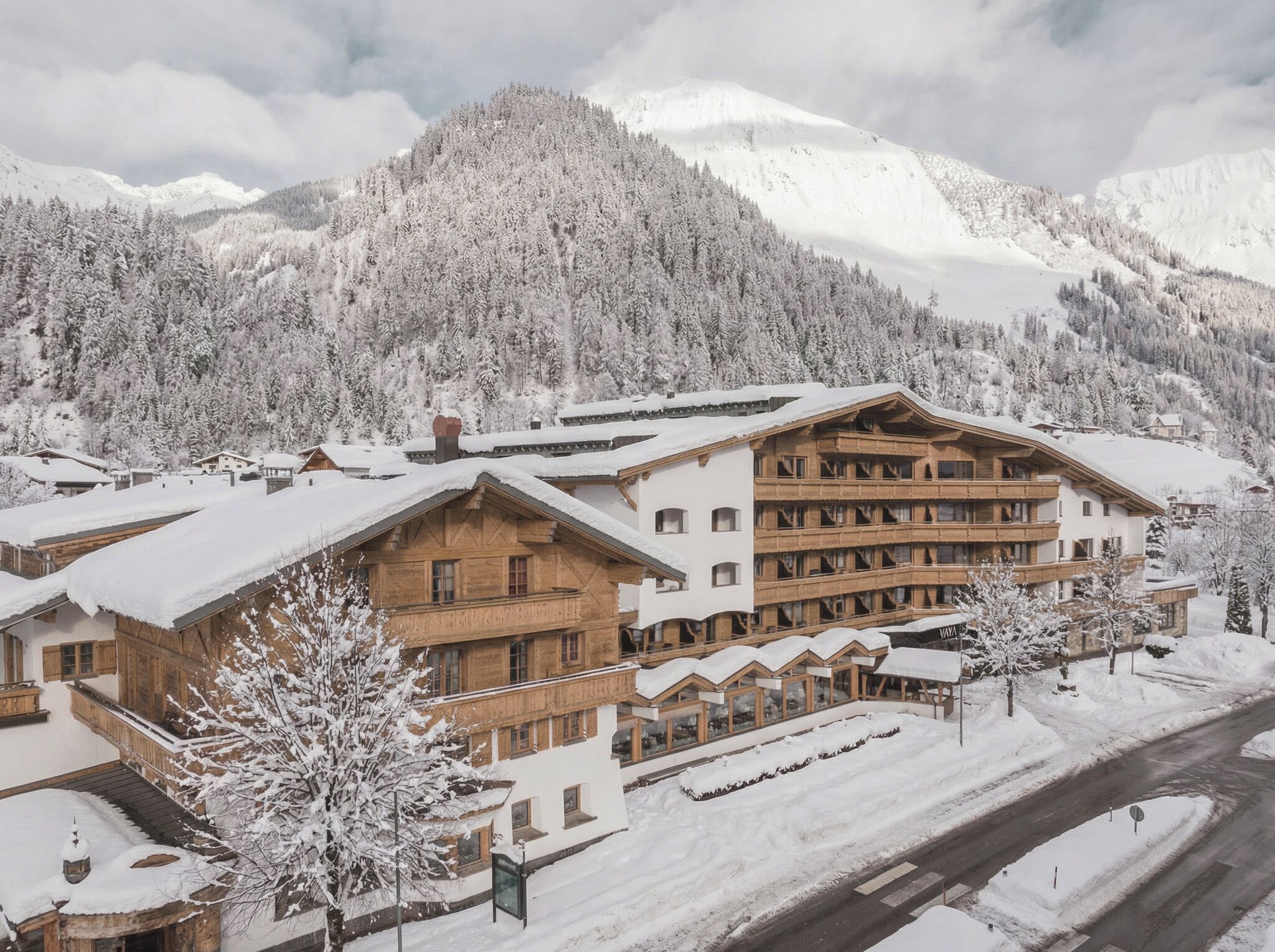 Façade de l’hébergement