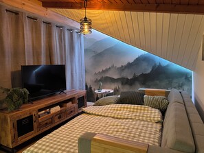 2 habitaciones, tabla de planchar con plancha, wifi y ropa de cama 