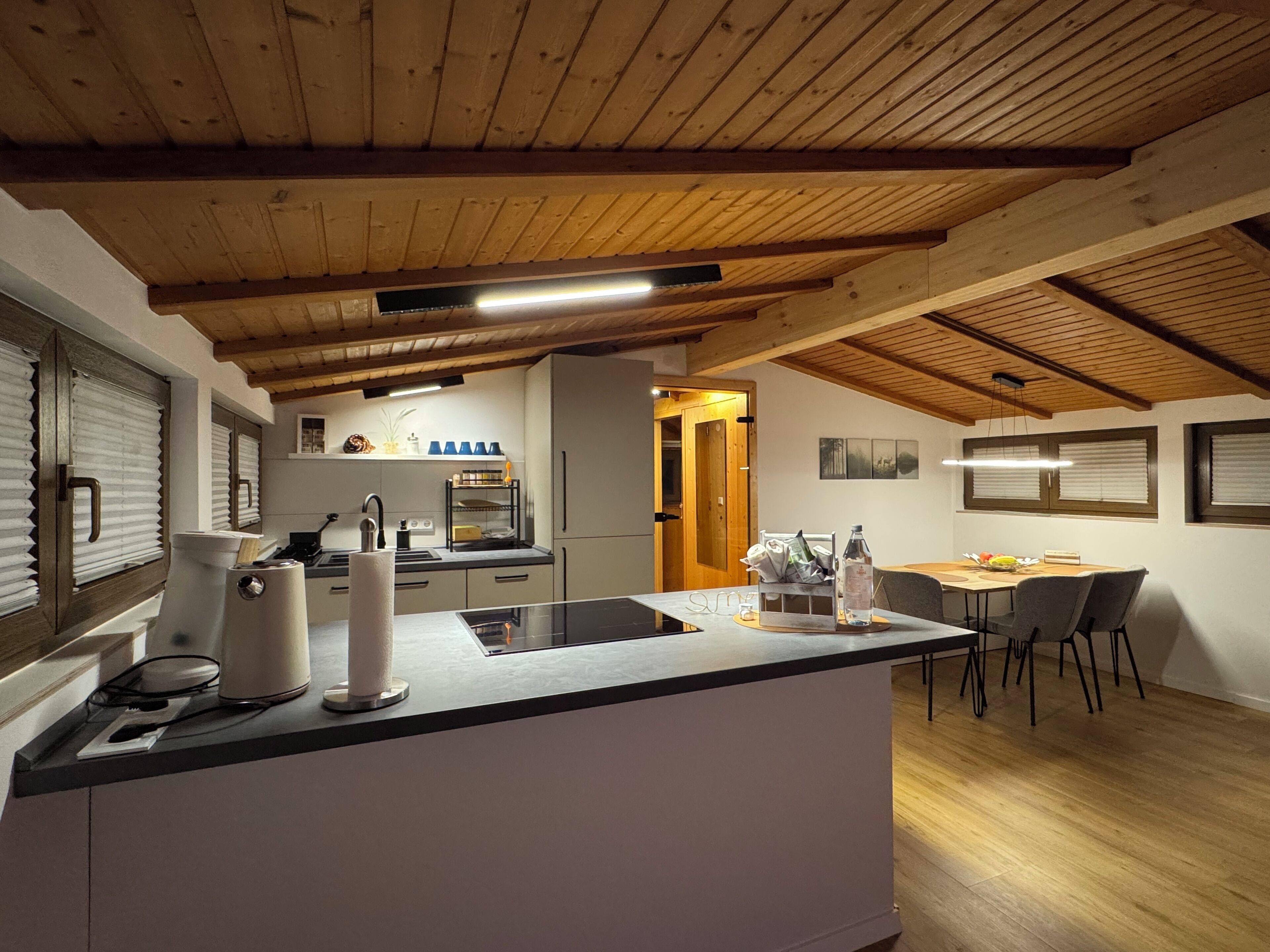 Mikrovågsugn, ugn, spishäll och diskmaskin