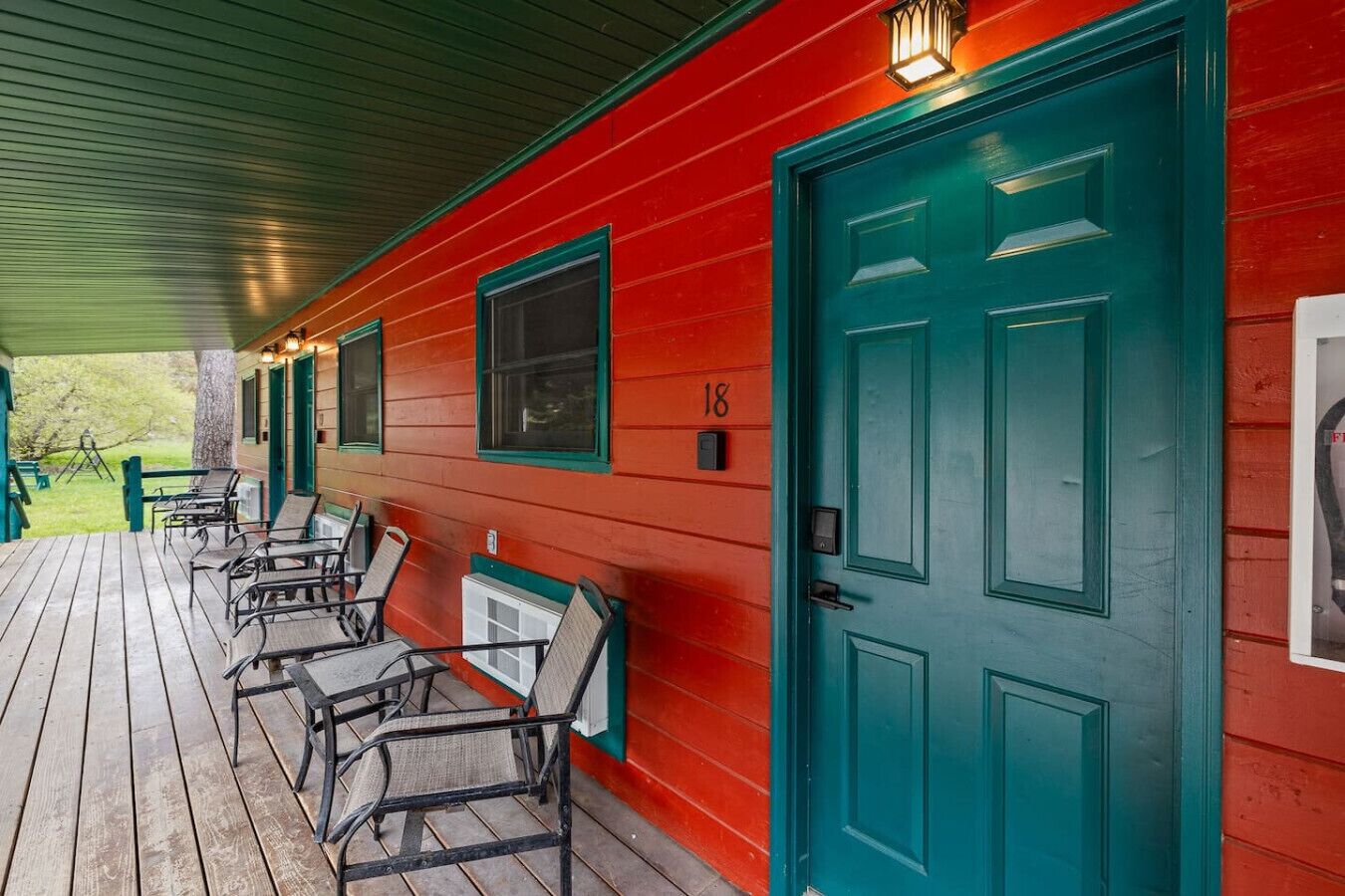 Overnatningsstedets område