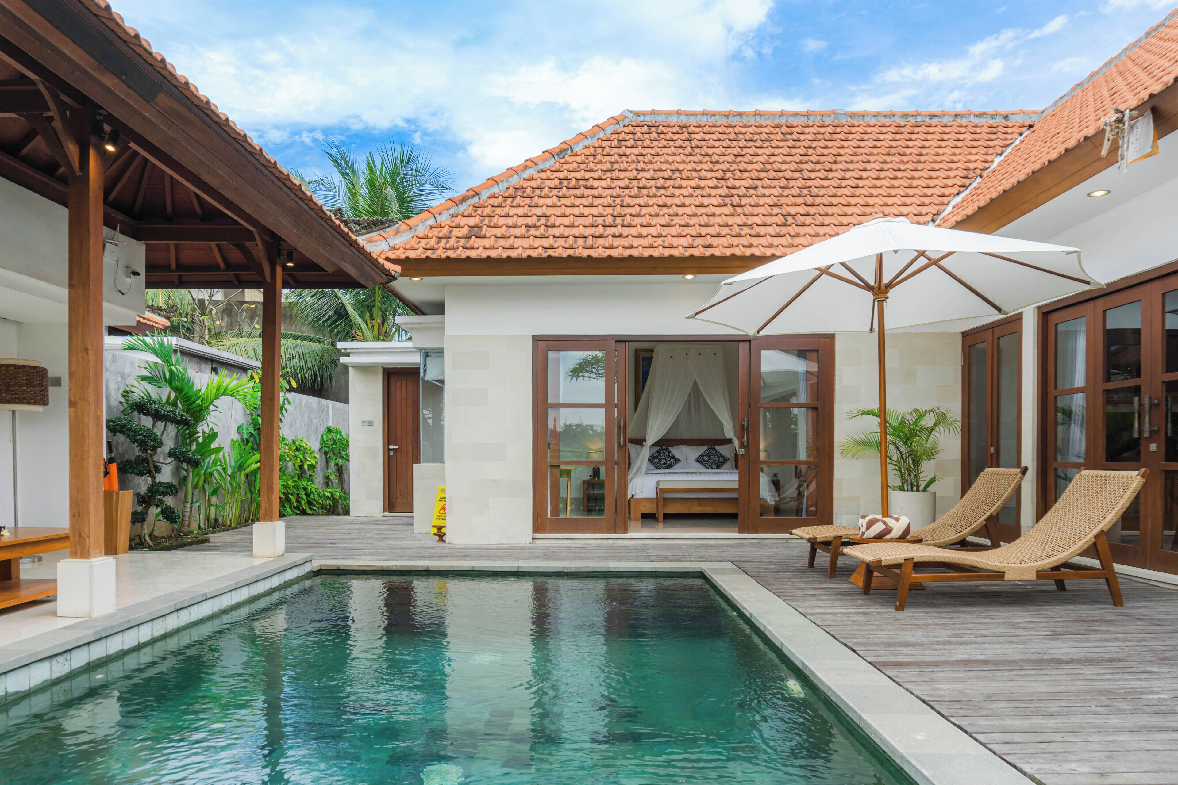 Villa, 3 chambres, vue piscine