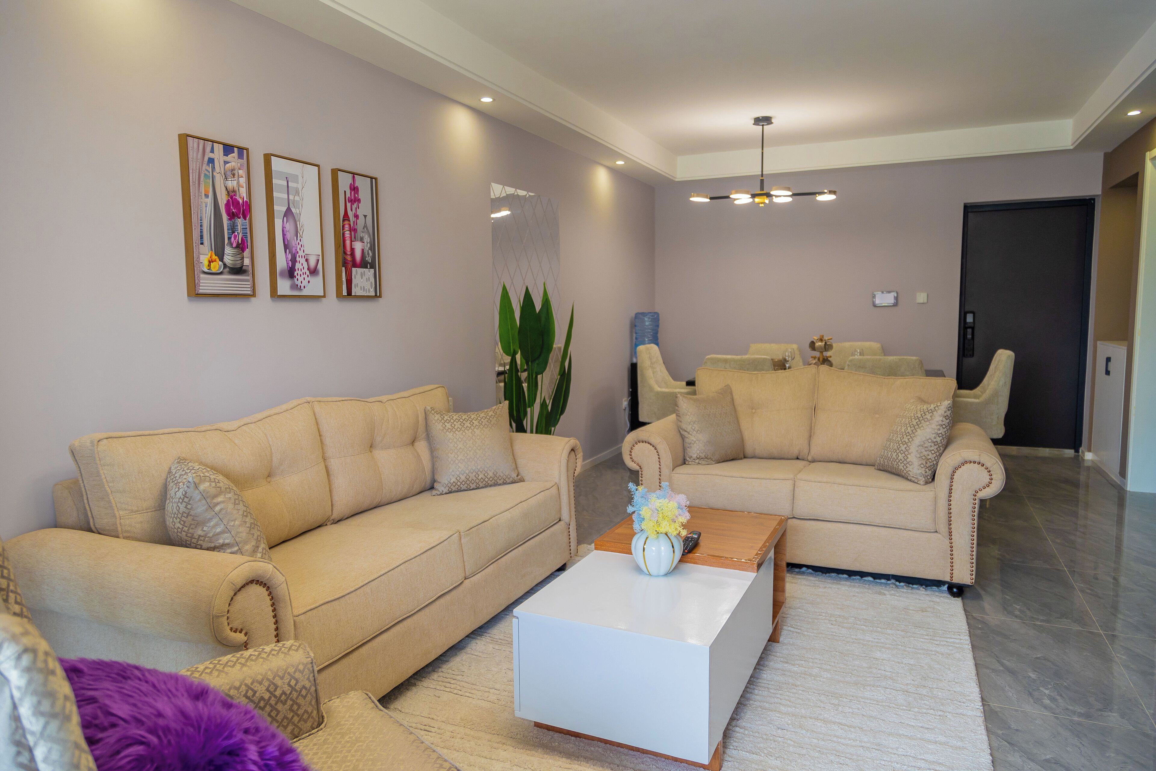 Área de sala de estar