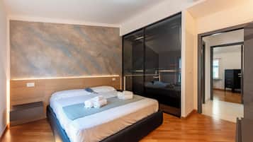 2 bedrooms, iron/ironing board, free WiFi, bed sheets