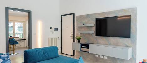 Appartement Familial, plusieurs chambres, 2 salles de bains (Wonderful House In Portofino with) | Coin séjour