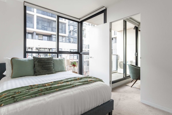 2 dormitorios, tabla de planchar con plancha, wifi y ropa de cama