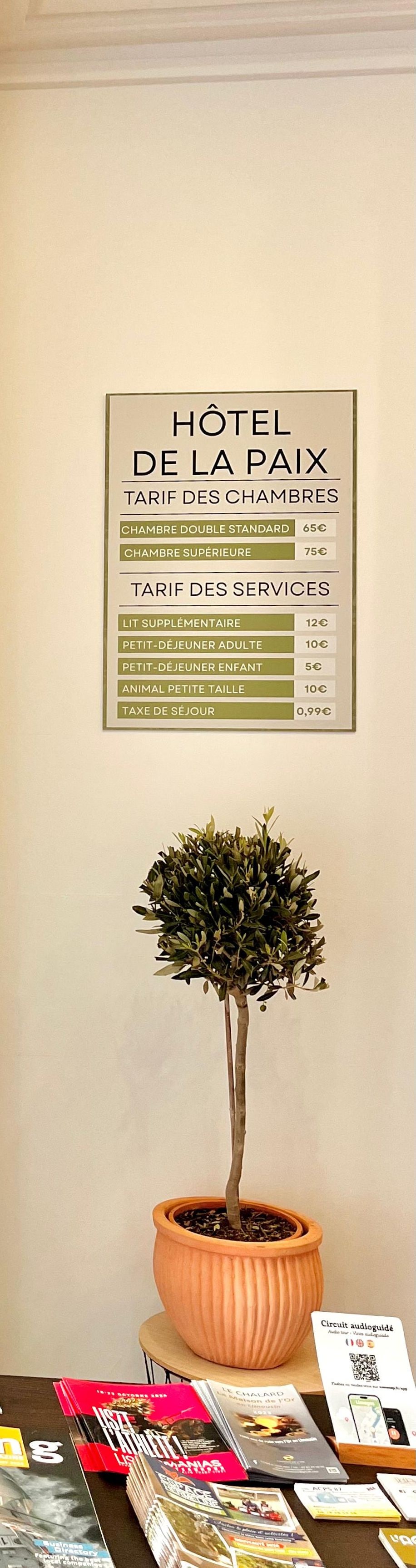 Foto - hotel de la paix