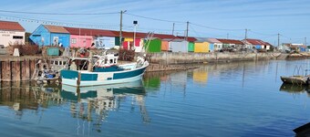 Large, bright house on the Ile d'Oléron in the center of Saint Trojan les Bains
